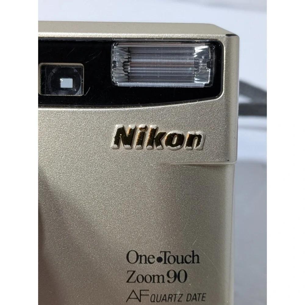 Nikon One Touch Zoom 90s AF QD Point & Shoot 35mm Film Camera - Film Tested